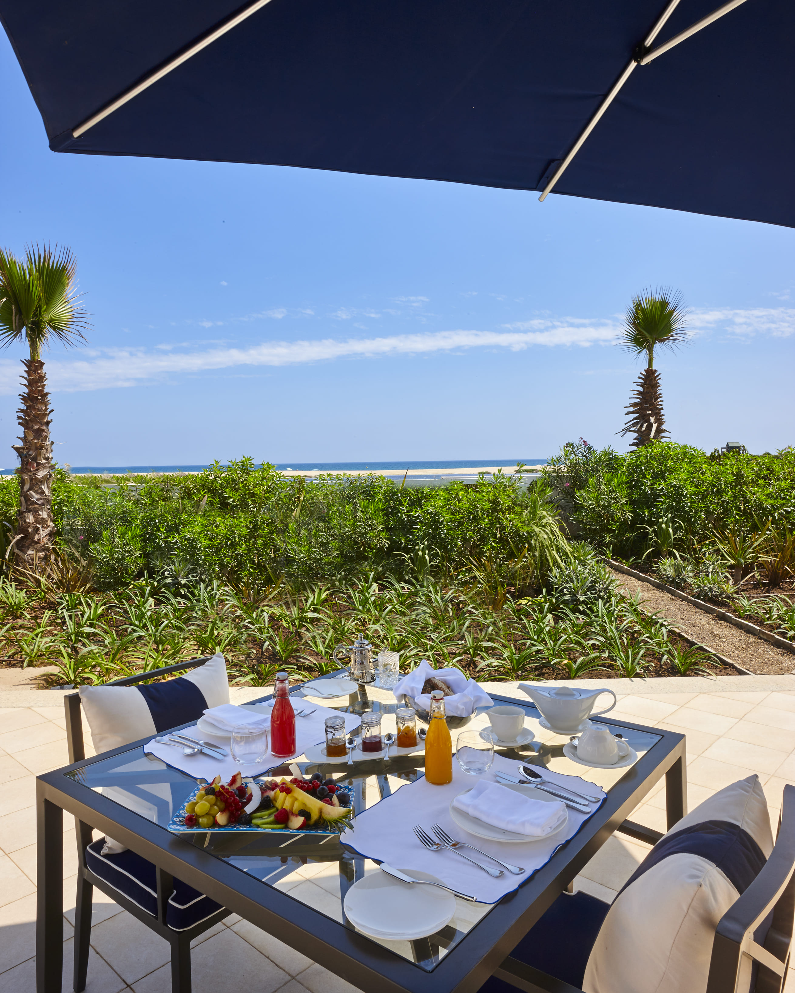 Breakfast in the Two Bedroom Seaview Villa.jpg